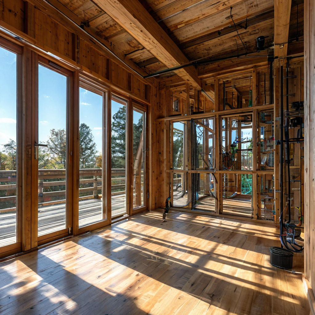 Электрика в каркасном доме 